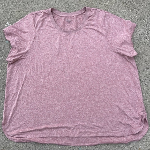 Athleta Uptempo Tee shirt short sleeve preloved size 3X - Picture 6 of 7